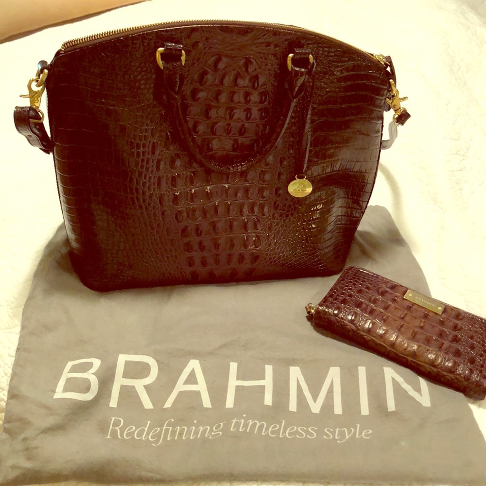 Brahmin bag and wallet